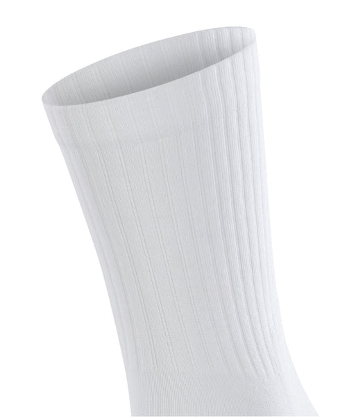 Falke Run Rib Socks - White
