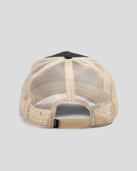 Goorin Bos. The Goat Trucker Cap - Charcoal