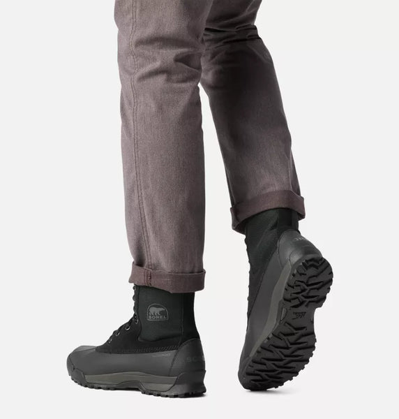 Sorel Buxton Lite Waterproof Winter Boot - Black/Black