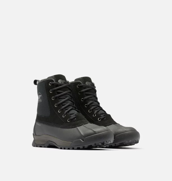 Sorel Buxton Lite Waterproof Winter Boot - Black/Black