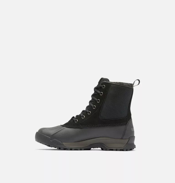 Sorel Buxton Lite Waterproof Winter Boot - Black/Black