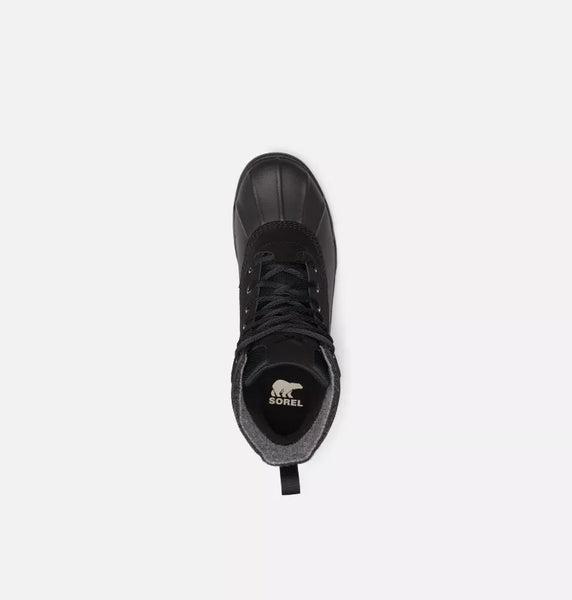 Sorel Buxton Lite Waterproof Winter Boot - Black/Black