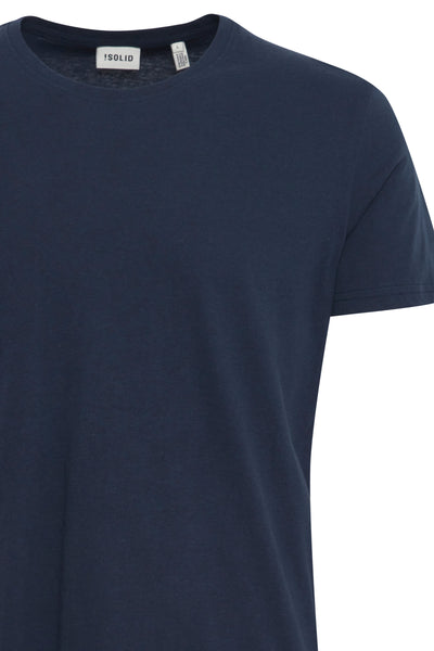 !Solid Sdrock Tee - Insignia Blue