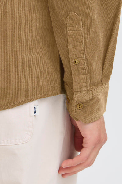 !Solid Sdjuan L/S Cord Shirt - Ermine