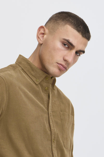!Solid Sdjuan L/S Cord Shirt - Ermine