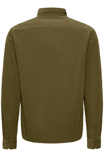 !Solid Sdjuan L/S Cord Shirt - Ivy Green
