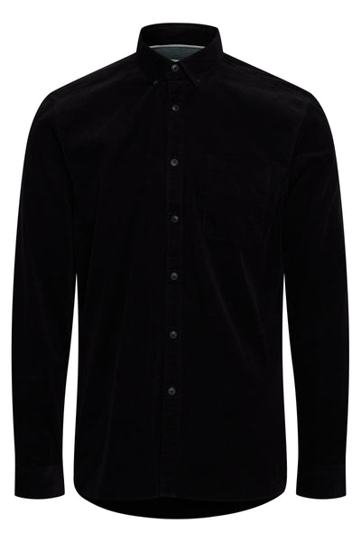 !Solid Sdjuan L/S Cord Shirt - Black