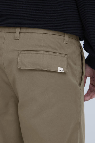 !Solid Sdalann - Cai Chino Trousers - Bungee Cord (Taupe)