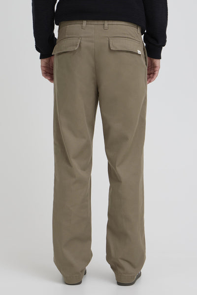 !Solid Sdalann - Cai Chino Trousers - Bungee Cord (Taupe)