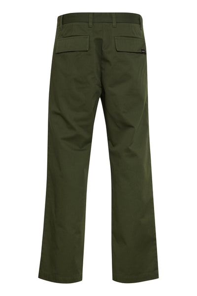 !Solid Sdalann - Cai Chino Trousers - Duffel Bag (Green)