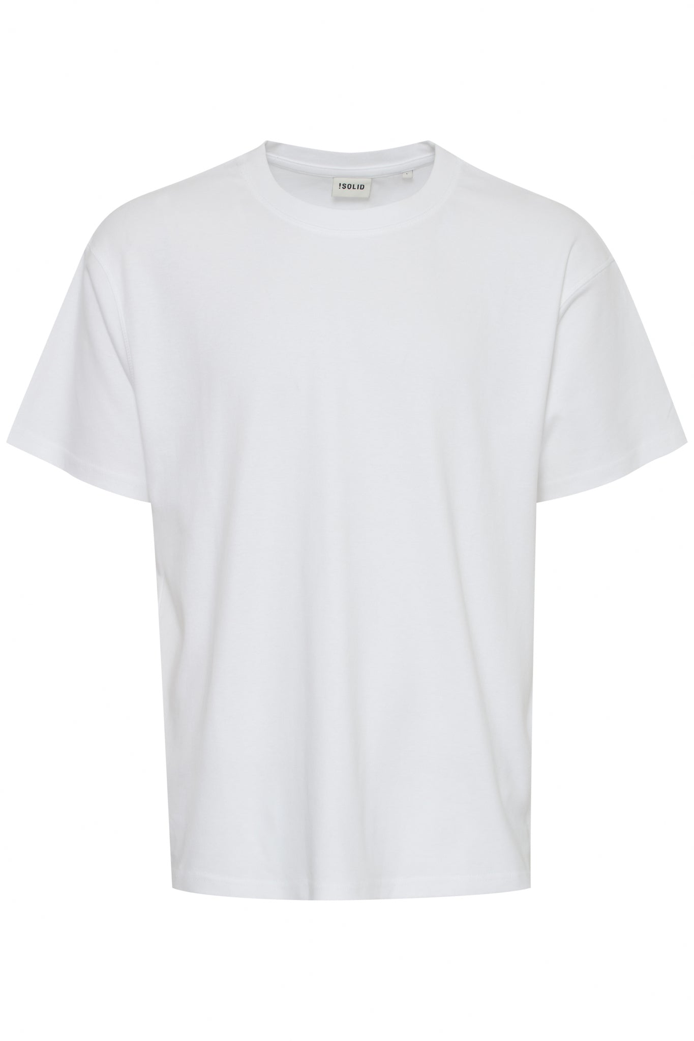 !Solid Sddanton Organic Tee - White