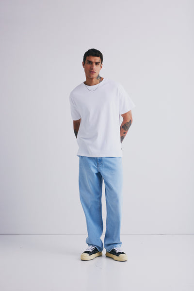 !Solid Sddanton Organic Tee - White