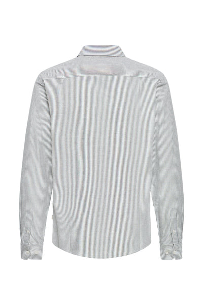 !Solid Sdval Stripe Shirt - True Black