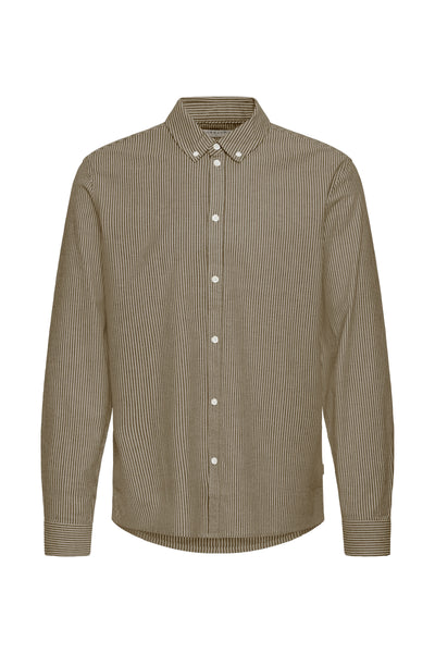 !Solid Sdval Stripe Shirt - Bungee Cord (Grey)