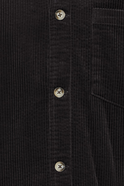 !Solid Sdingvi Overshirt - True Black