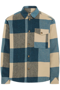 !Solid Sdmanheim Overshirt - Indian Teal