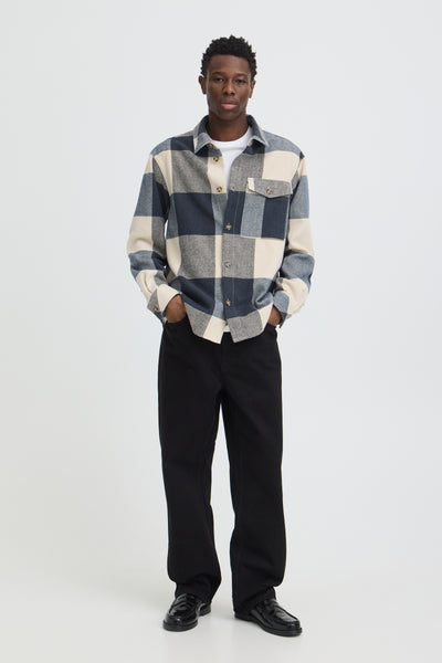 !Solid Sdmanheim Overshirt - Insignia Blue