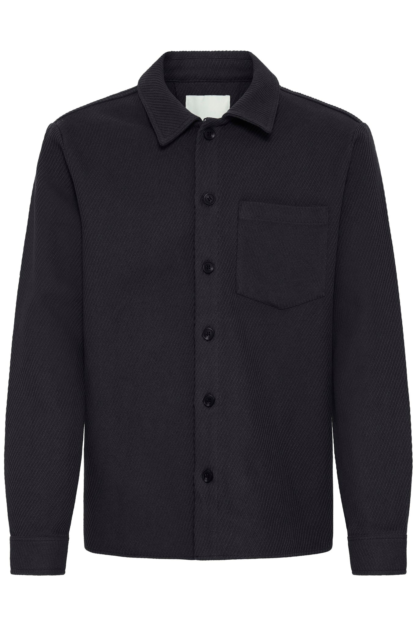 !Solid Sdrenfred Overshirt - True Black