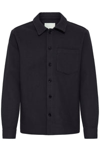 !Solid Sdrenfred Overshirt - True Black