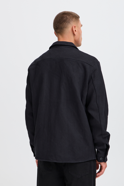 !Solid Sdrenfred Overshirt - True Black