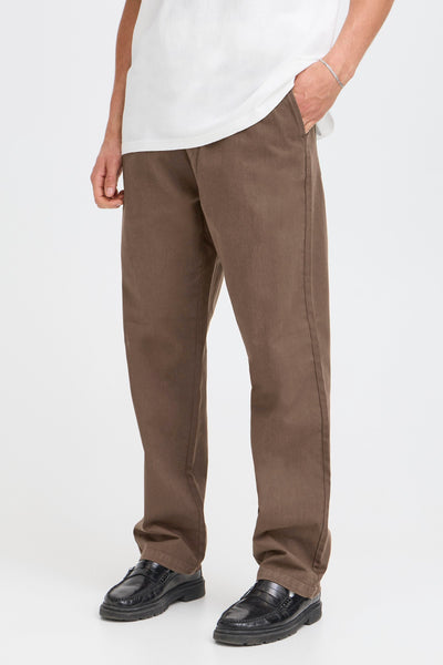 !Solid Sdliam Trouser - Slate Black (Brown)