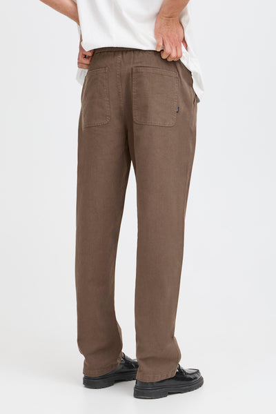 !Solid Sdliam Trouser - Slate Black (Brown)