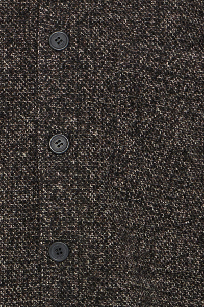 !Solid Sdsimeon Overshirt - Slate Black Melange