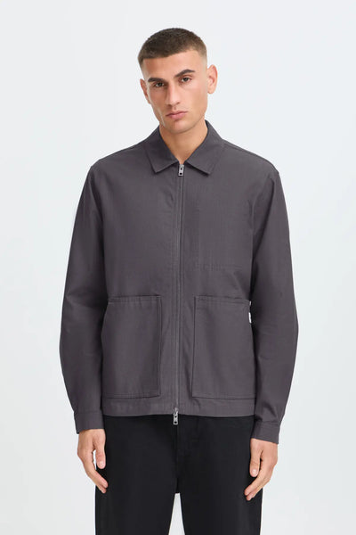 !Solid Sdtywin Jacket - Periscope (Grey)
