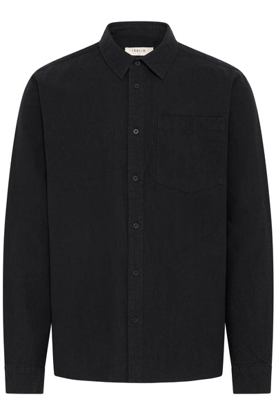 !Solid Sdtobin L/S Shirt - True Black