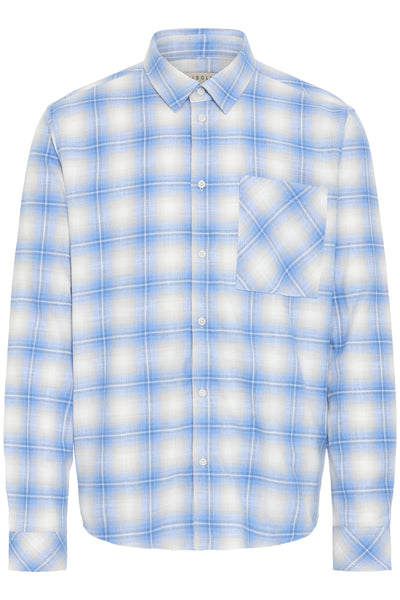 !Solid Sdtavish L/S Shirt - Blue Bonnet