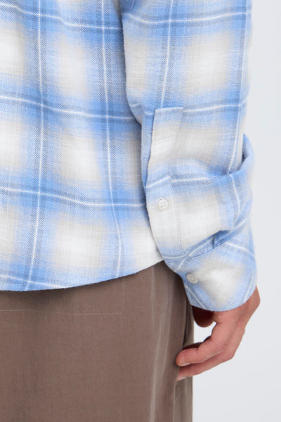 !Solid Sdtavish L/S Shirt - Blue Bonnet