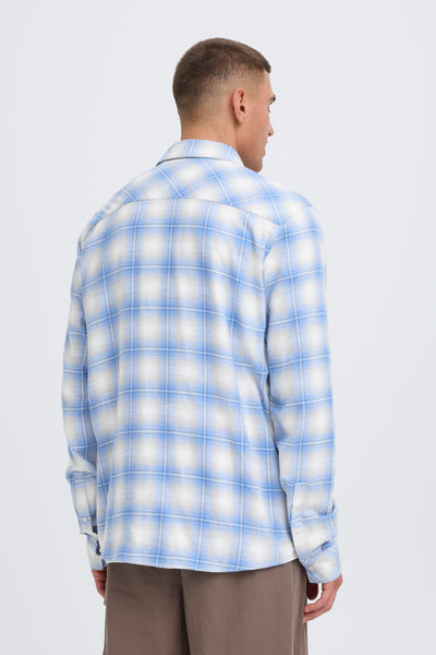 !Solid Sdtavish L/S Shirt - Blue Bonnet
