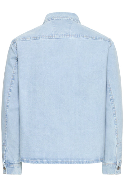 !Solid Sdtravis Overshirt - Light Blue Denim