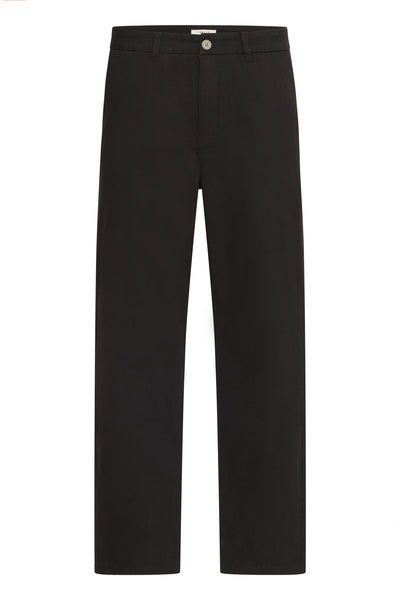 !Solid Sdtate Liam Trousers - True Black