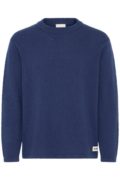 !Solid Sdustin Pullover - Naval Academy Blue