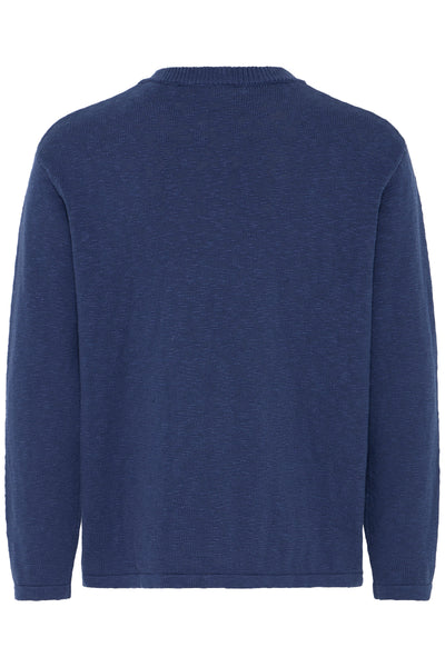 !Solid Sdustin Pullover - Naval Academy Blue