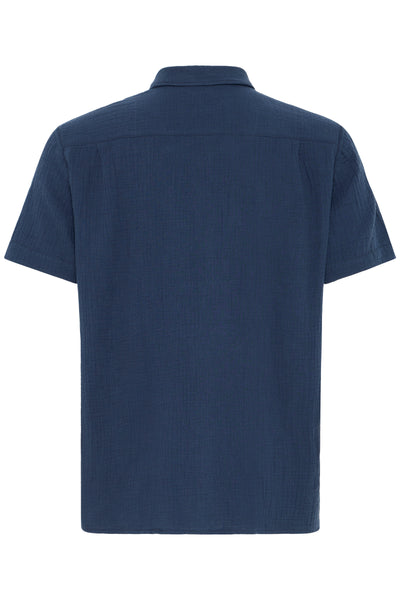 !Solid Sdiain S/S Shirt - Naval Academy Blue