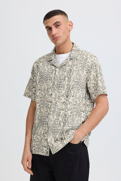!Solid Sdutkolt S/S Shirt - Oatmeal