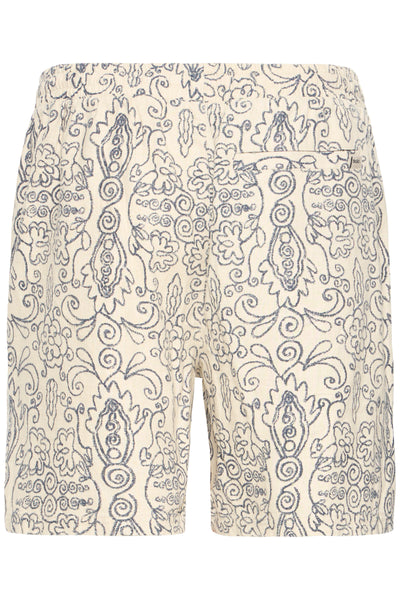 !Solid Sdliam Utkolt Shorts - Oatmeal