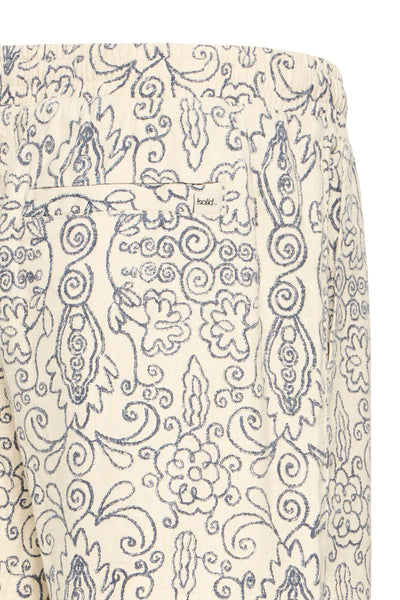 !Solid Sdliam Utkolt Shorts - Oatmeal