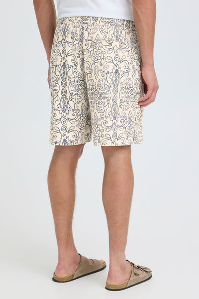 !Solid Sdliam Utkolt Shorts - Oatmeal