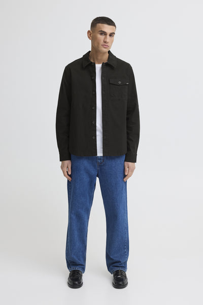 !Solid Sdtate L/S Shirt - True Black