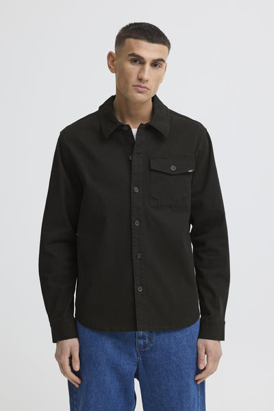 !Solid Sdtate L/S Shirt - True Black