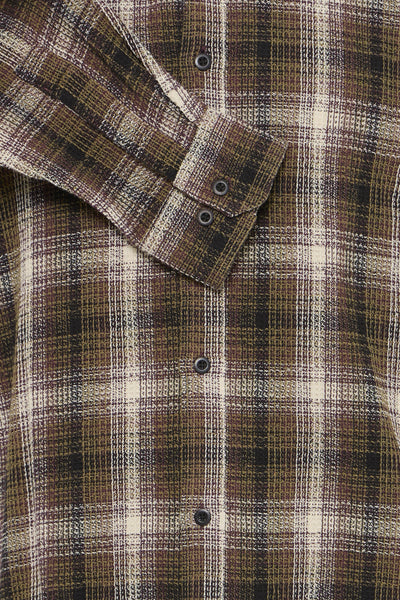 !Solid Sdvannick L/S Check Shirt - Ermine