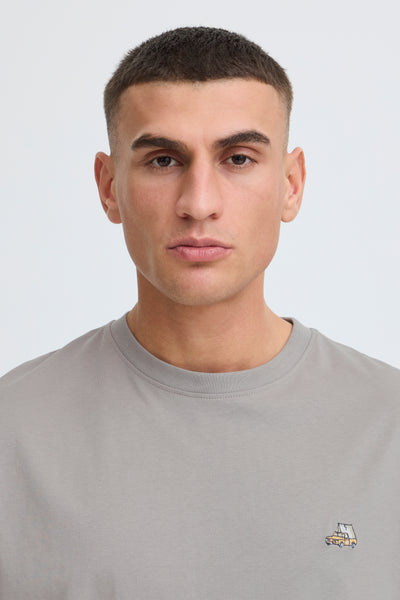 !Solid Sduwe Tee - Driftwood Grey