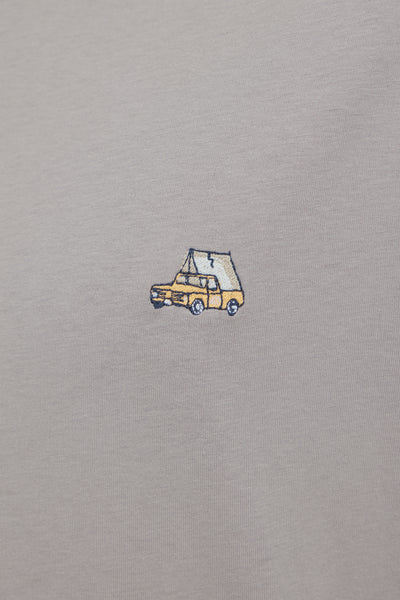!Solid Sduwe Tee - Driftwood Grey