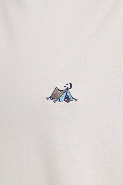 !Solid Sduwe Tee - Oatmeal