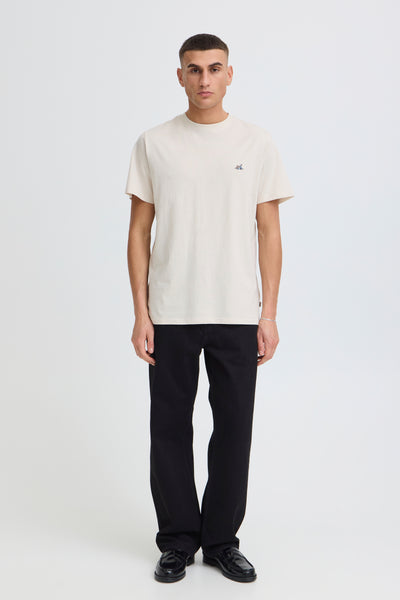 !Solid Sduwe Tee - Oatmeal