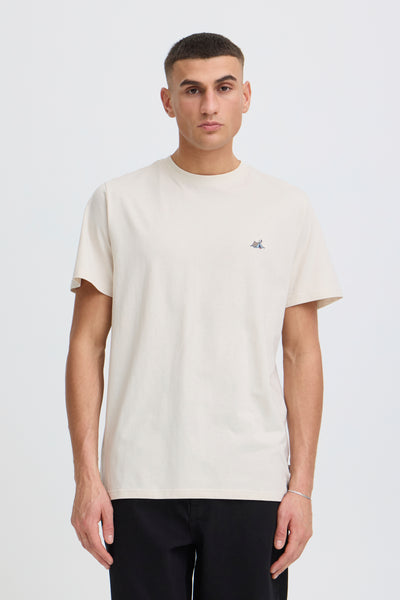 !Solid Sduwe Tee - Oatmeal