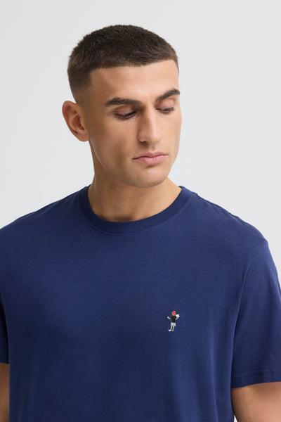 !Solid Sduwe Tee - Naval Academy Blue